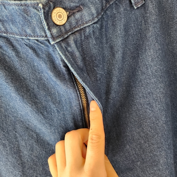 Abercrombie and Fitch wide leg plus size jeans size 16 - Picture 10 of 12